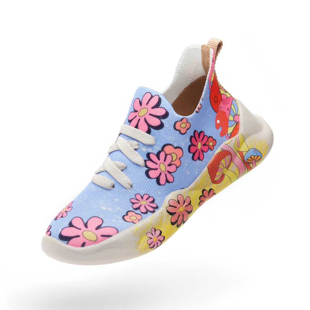 UIN Footwear Kids Floral Picnic Mijas I Kids Canvas loafers