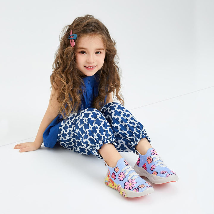 UIN Footwear Kids Floral Picnic Mijas I Kids Canvas loafers