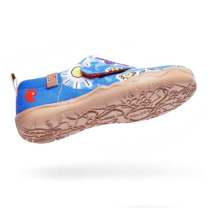 UIN Footwear Kids Flower Field In My Eyes Kids Canvas loafers