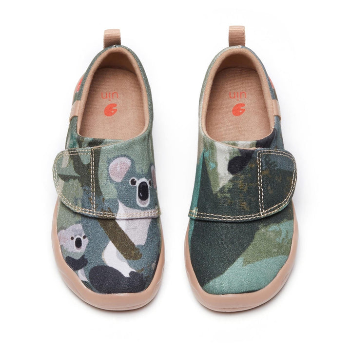 UIN Footwear Kids Fluffy Koala Toledo I Kids Canvas loafers