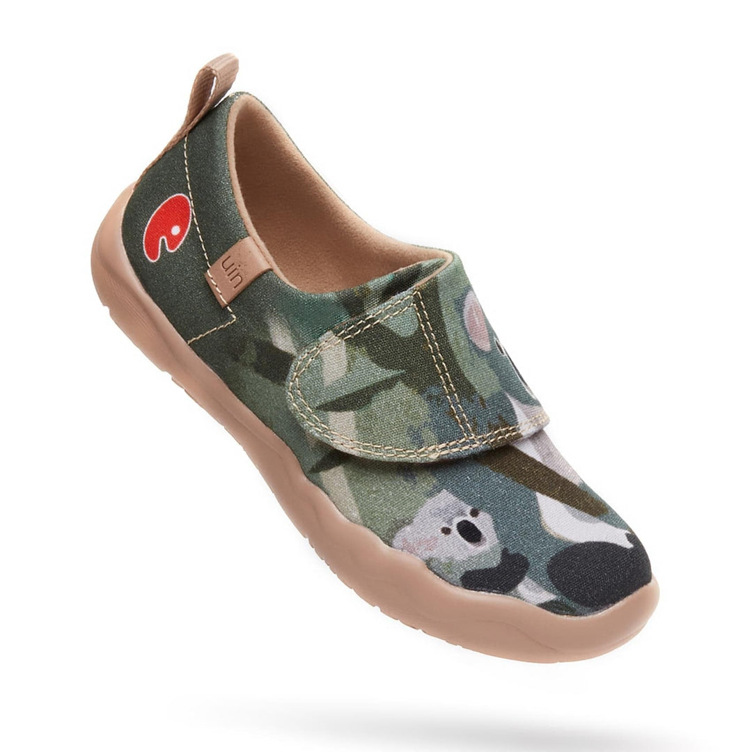 UIN Footwear Kids Fluffy Koala Toledo I Kids Canvas loafers