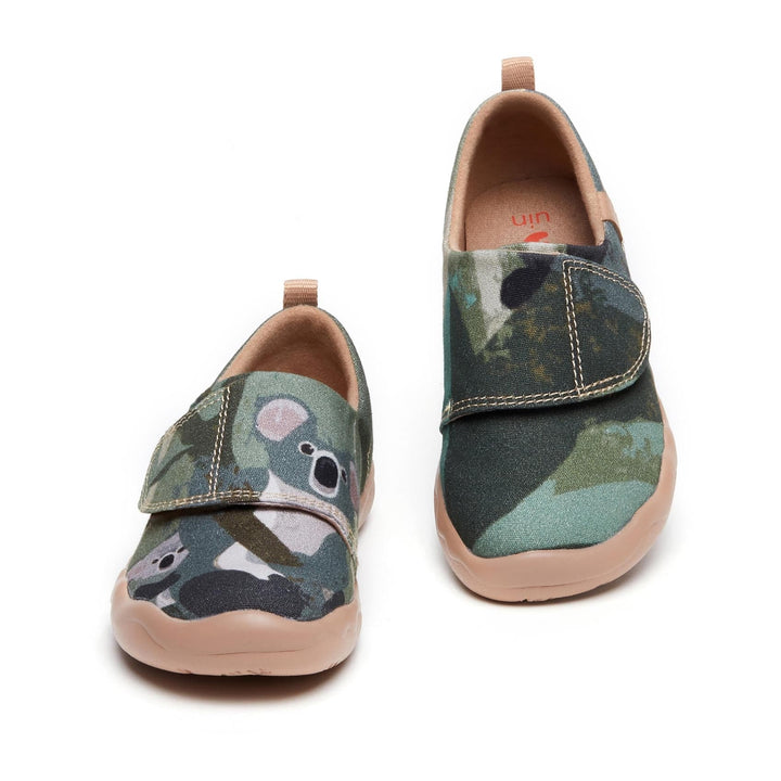 UIN Footwear Kids Fluffy Koala Toledo I Kids Canvas loafers