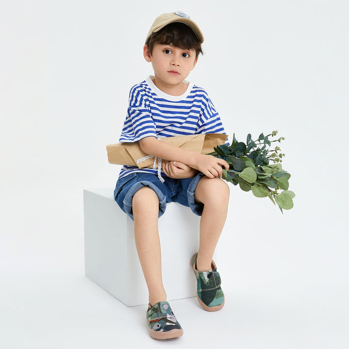 UIN Footwear Kids Fluffy Koala Toledo I Kids Canvas loafers