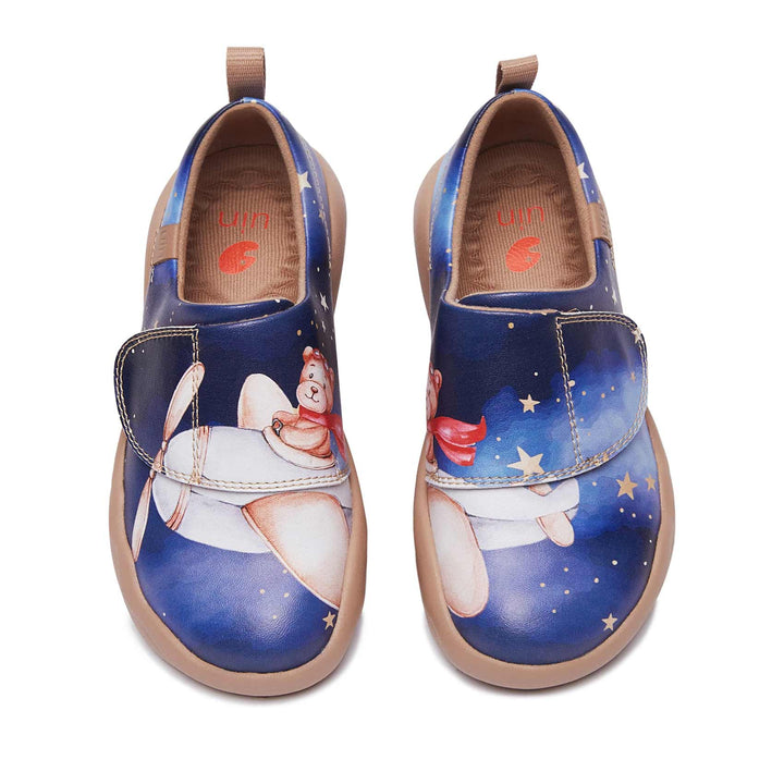 UIN Footwear Kid Flying Bear Toledo II Kid Canvas loafers