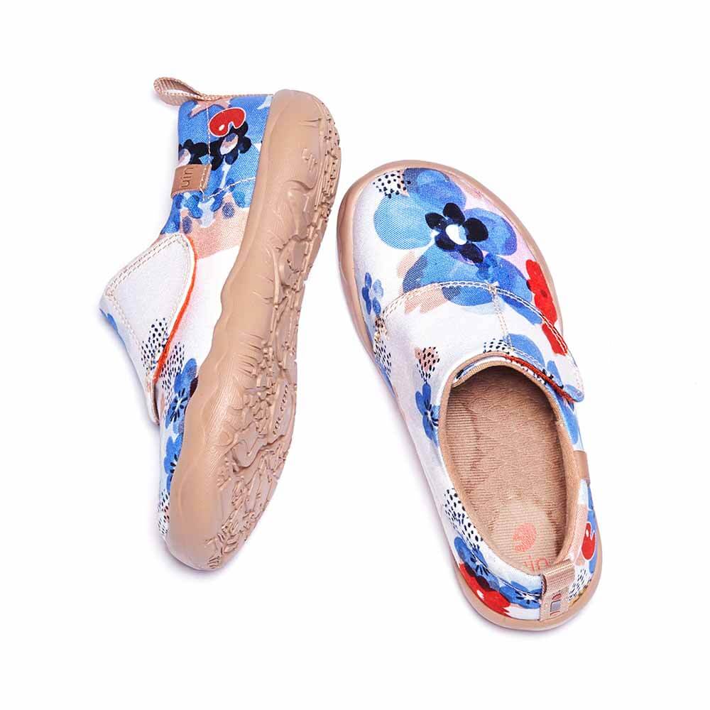 UIN Footwear Kid Forget Me Nots Kid Canvas loafers