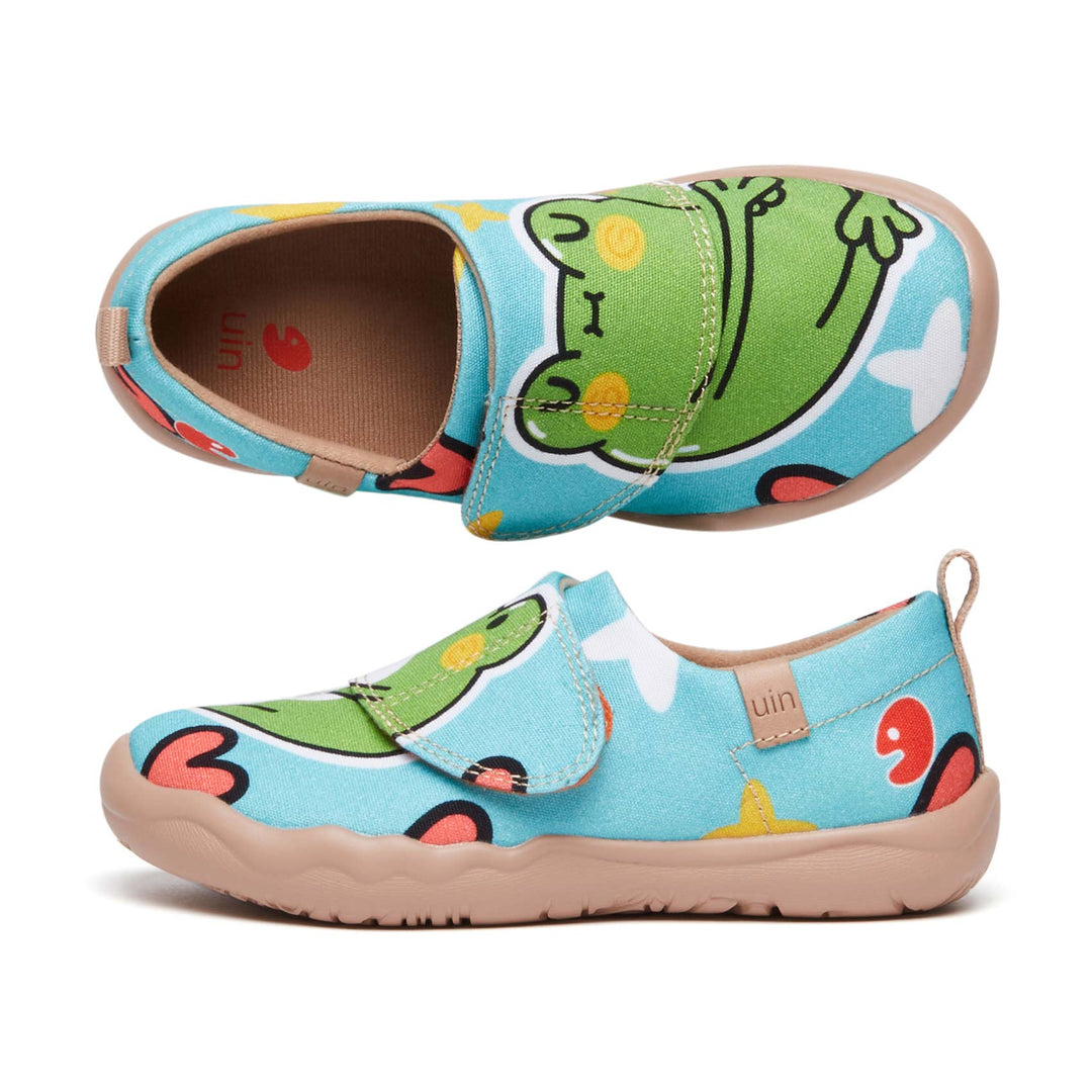 UIN Footwear Kids Froggy Love Toledo I Kids Canvas loafers