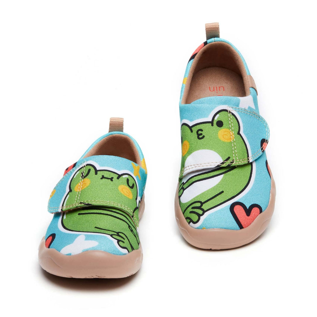 UIN Footwear Kids Froggy Love Toledo I Kids Canvas loafers