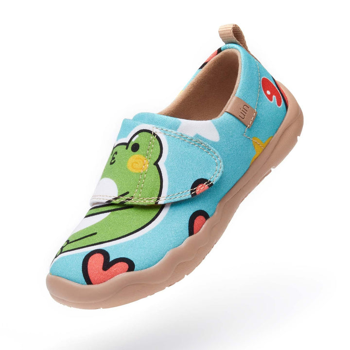 UIN Footwear Kids Froggy Love Toledo I Kids Canvas loafers