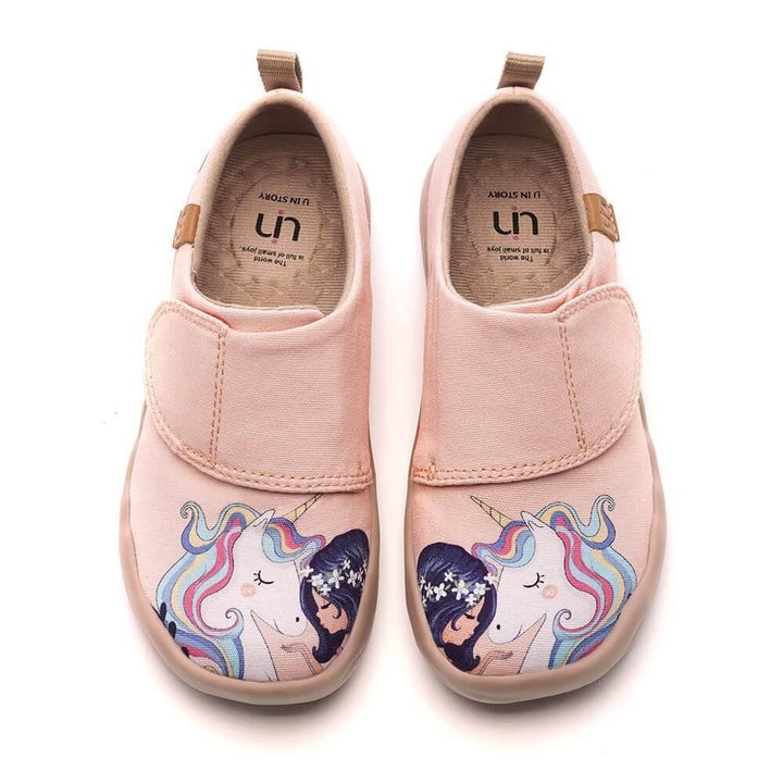 UIN Footwear Kids GIRL AND UNICORN Canvas Kids Canvas loafers