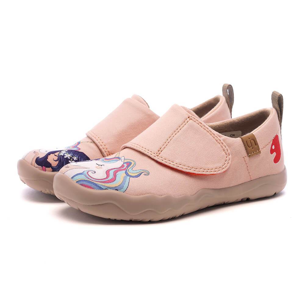 UIN Footwear Kids GIRL AND UNICORN Canvas Kids Canvas loafers