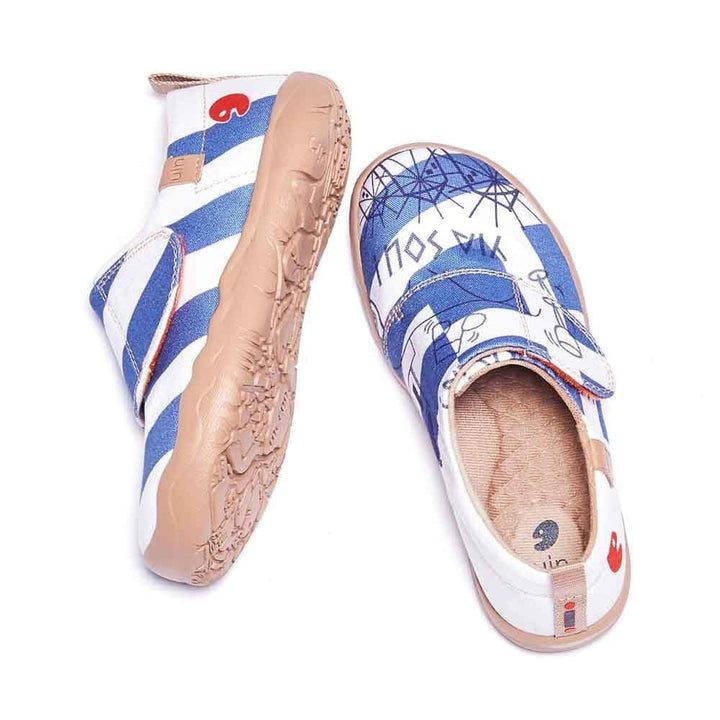 UIN Footwear Kid Greek Girl Kid Canvas loafers