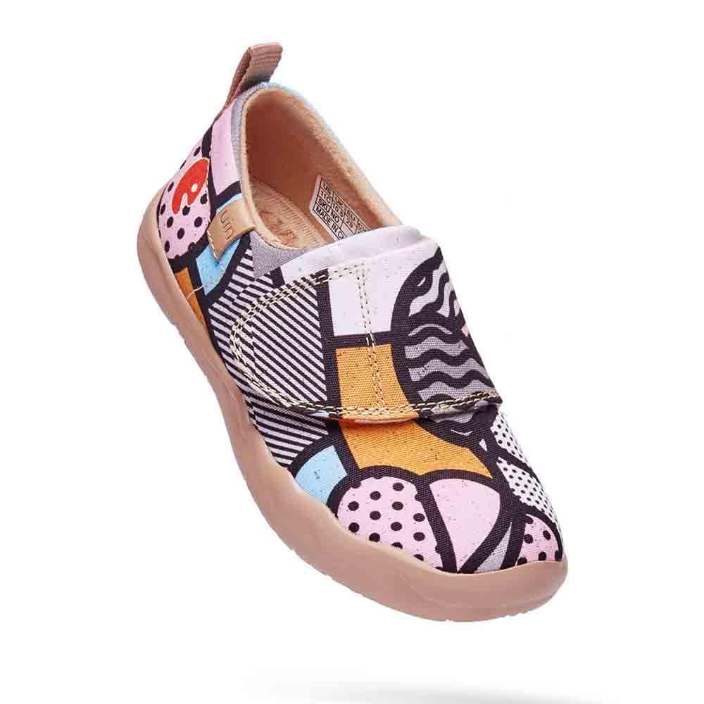 UIN Footwear Kids Greek Girl Kids Canvas loafers