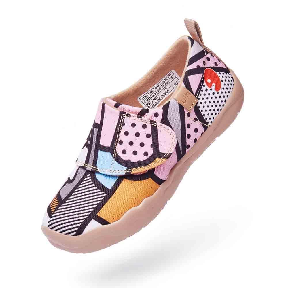 UIN Footwear Kids Greek Girl Kids Canvas loafers