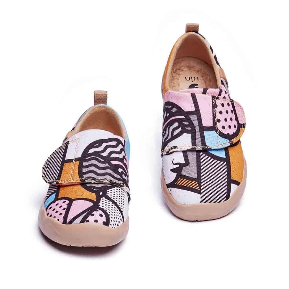 UIN Footwear Kids Greek Girl Kids Canvas loafers