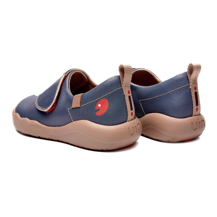 UIN Footwear Kids Happy Bus-Grey Toledo II Kids Canvas loafers