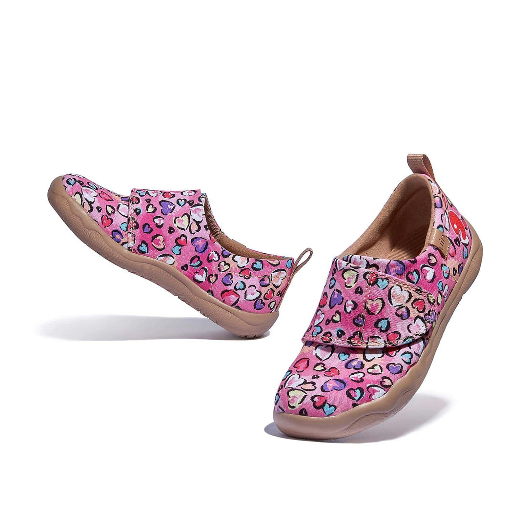 UIN Footwear Kids Hearts for You Toledo I Kids Canvas loafers