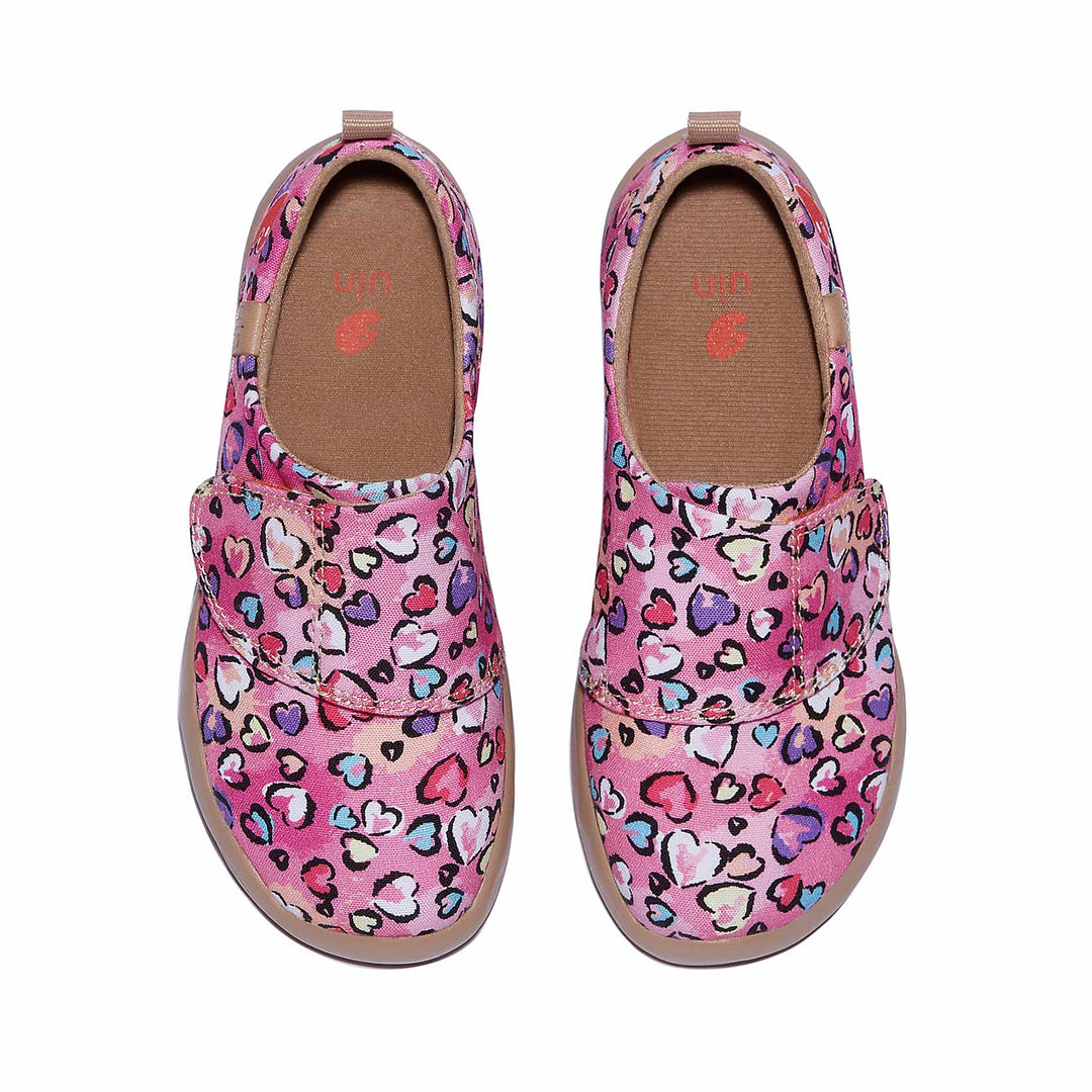 UIN Footwear Kids Hearts for You Toledo I Kids Canvas loafers