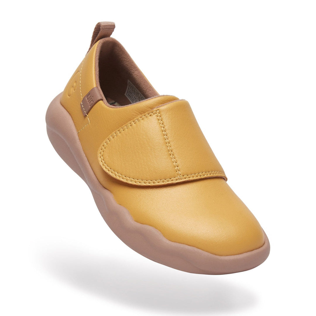 UIN Footwear Kids Honey Orange Toledo II Kids Canvas loafers