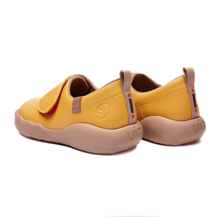 UIN Footwear Kids Honey Orange Toledo II Kids Canvas loafers