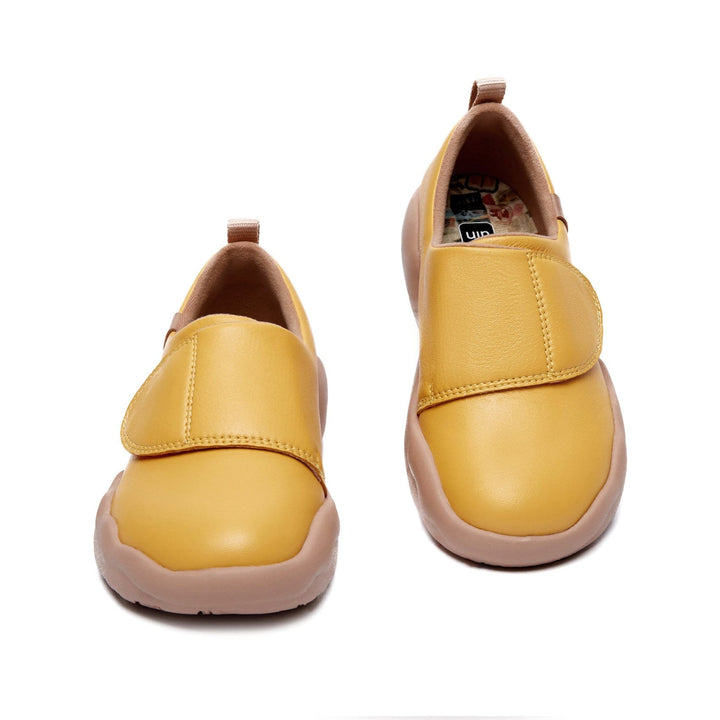 UIN Footwear Kids Honey Orange Toledo II Kids Canvas loafers