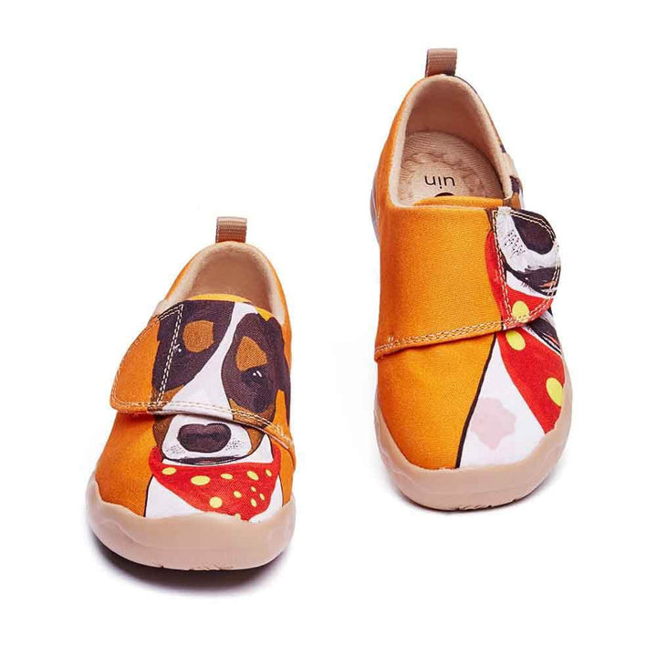 UIN Footwear Kids Jack Russell Terrier Kids Canvas loafers