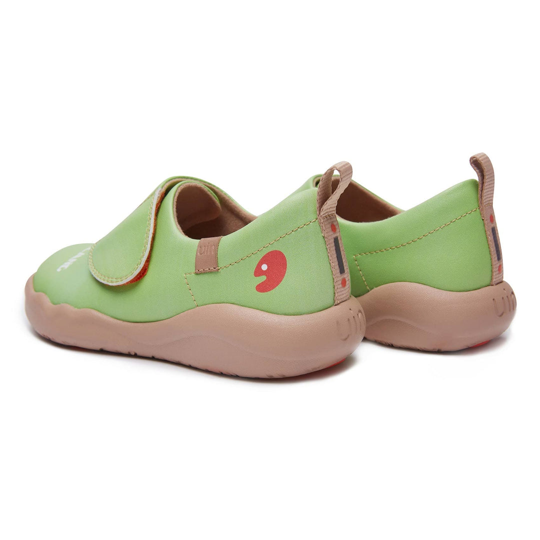 UIN Footwear Kids Kiwi-Apple Green Toledo II Kids Canvas loafers