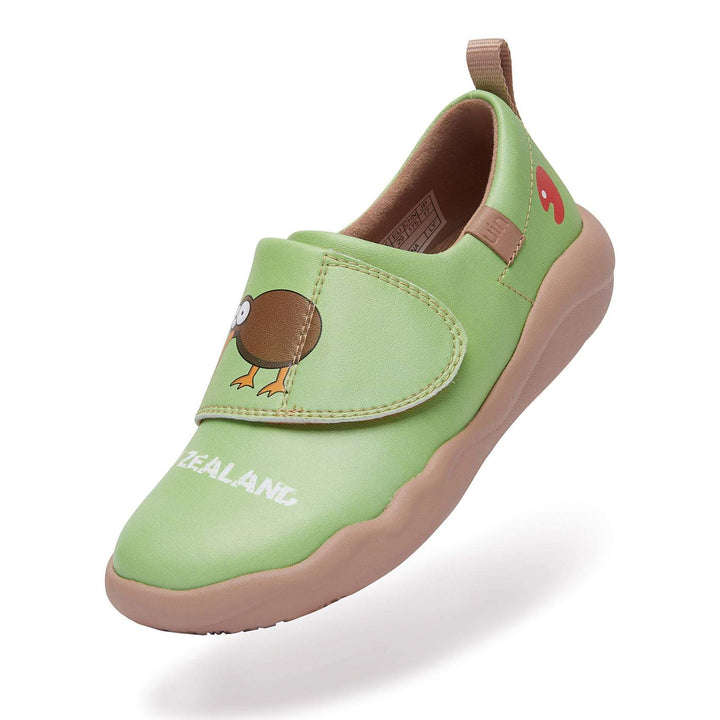 UIN Footwear Kids Kiwi-Apple Green Toledo II Kids Canvas loafers