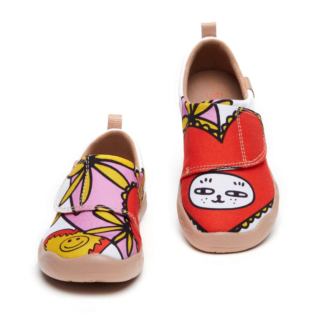 UIN Footwear Kids Kuso Kitty Toledo I Kids Canvas loafers