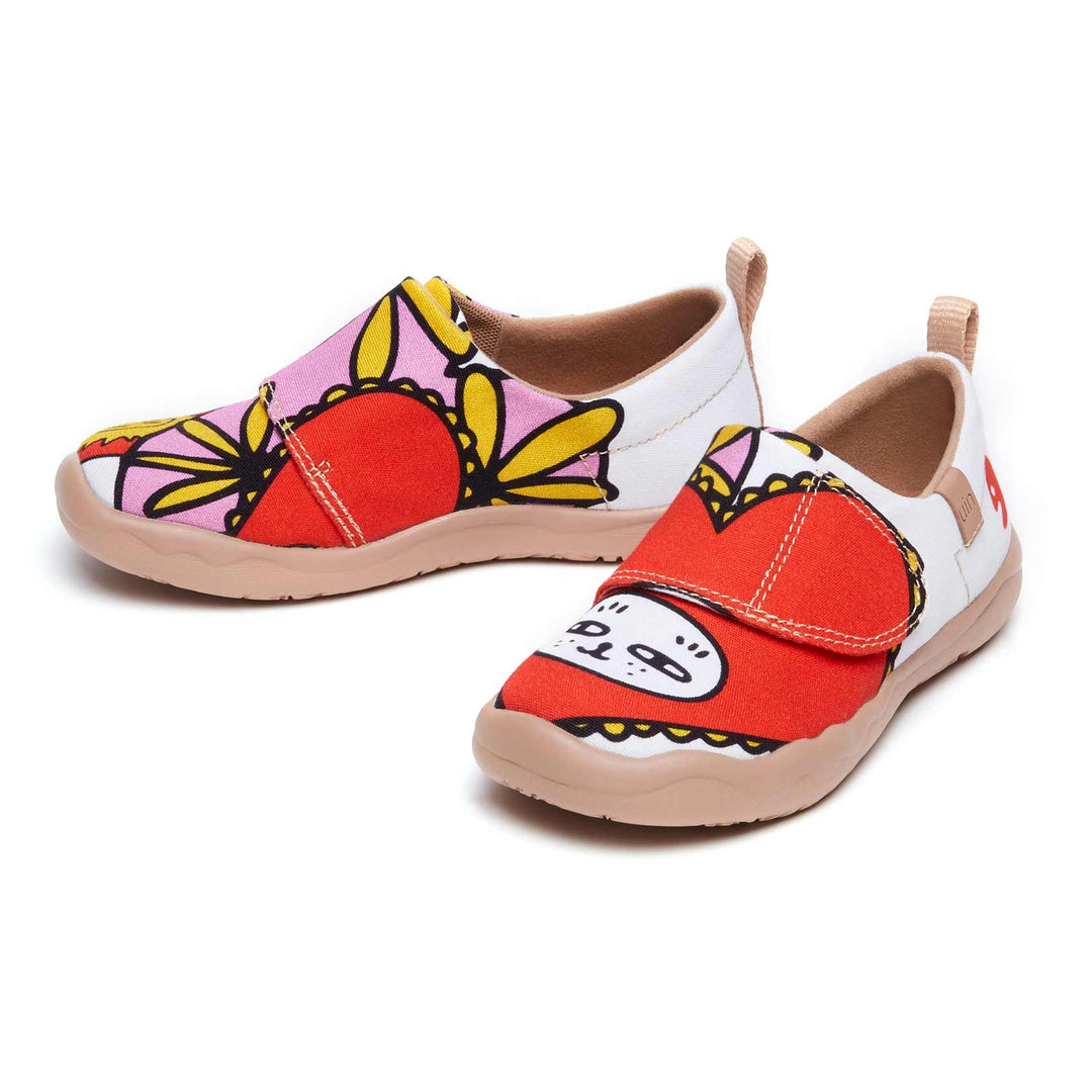 UIN Footwear Kids Kuso Kitty Toledo I Kids Canvas loafers