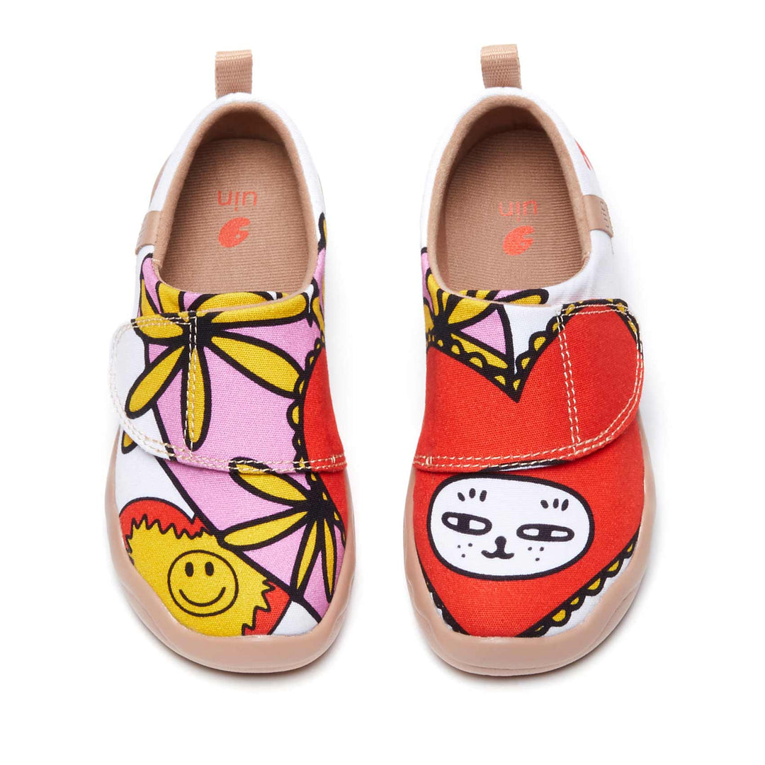 UIN Footwear Kids Kuso Kitty Toledo I Kids Canvas loafers