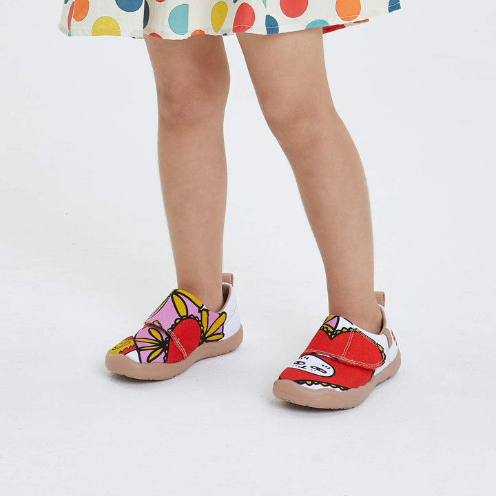 UIN Footwear Kids Kuso Kitty Toledo I Kids Canvas loafers