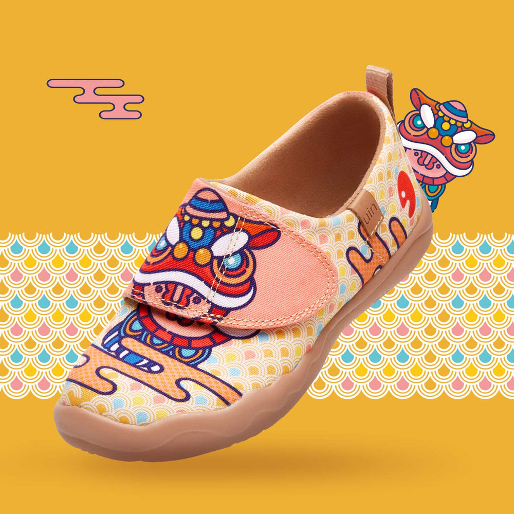 UIN Footwear Kids Lion Dance Toledo I Kids Canvas loafers