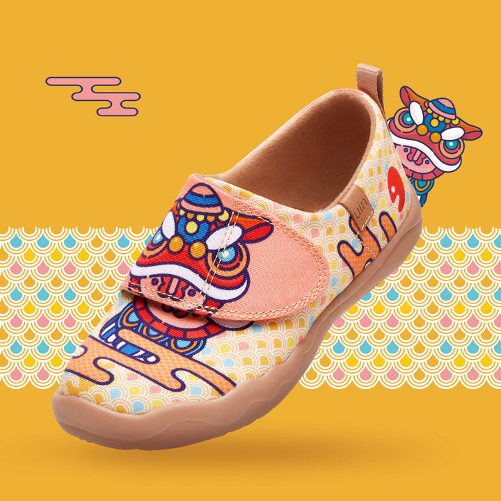 UIN Footwear Kids Lion Dance Toledo I Kids Canvas loafers