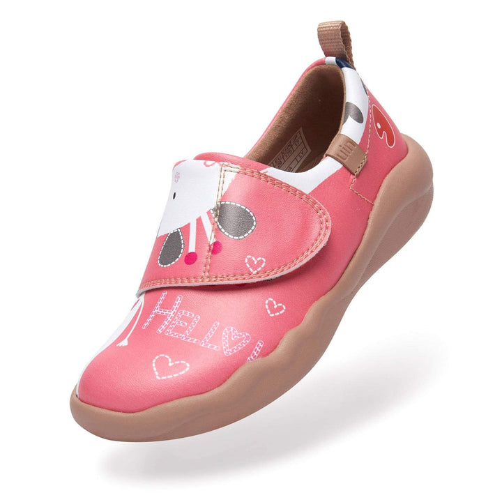 UIN Footwear Kids Little Deer-Pink Toledo II Kids Canvas loafers