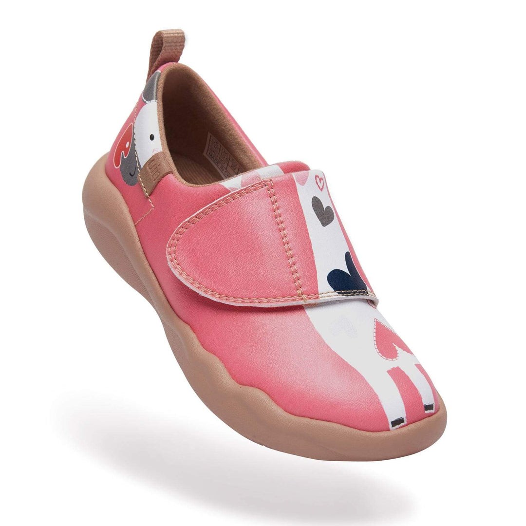 UIN Footwear Kid Little Deer-Pink Toledo II Kid Canvas loafers