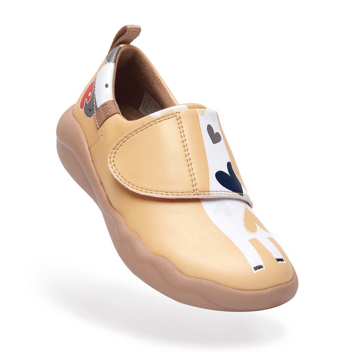 UIN Footwear Kids Little Deer-Yellow Toledo II Kids Canvas loafers