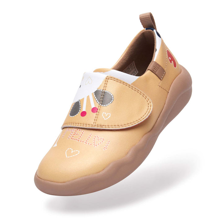 UIN Footwear Kids Little Deer-Yellow Toledo II Kids Canvas loafers