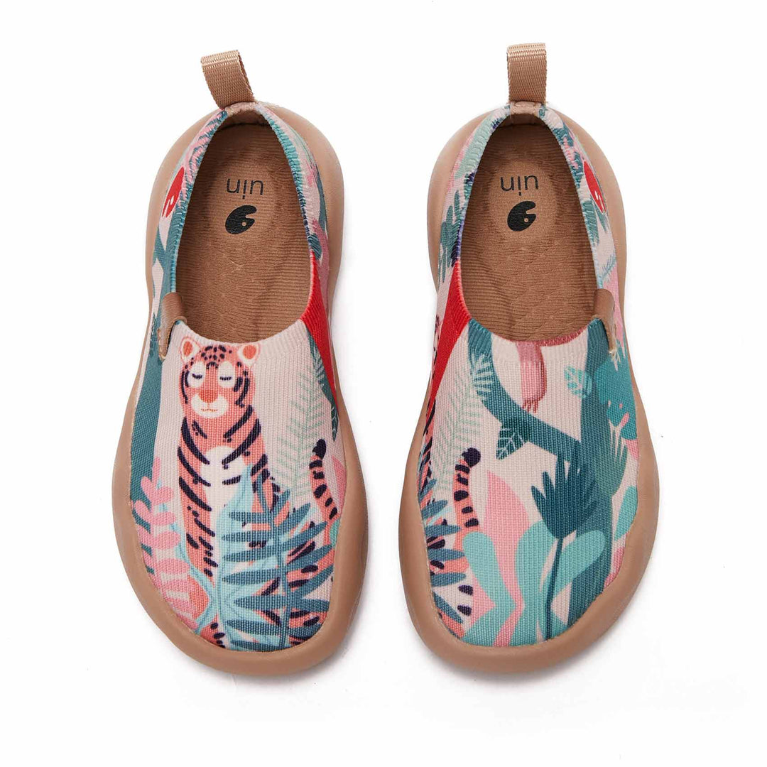 UIN Footwear Kids Little Tiger Kids Canvas loafers