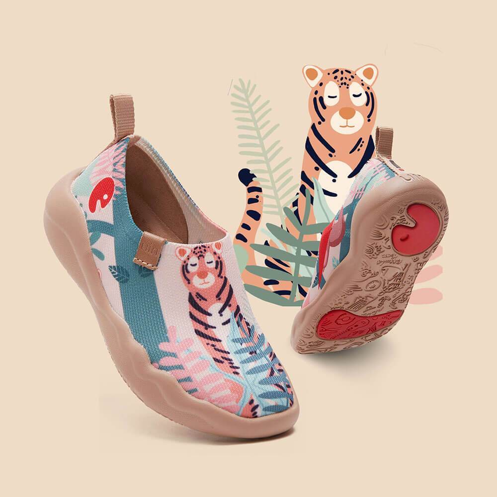 UIN Footwear Kids Little Tiger Kids Canvas loafers