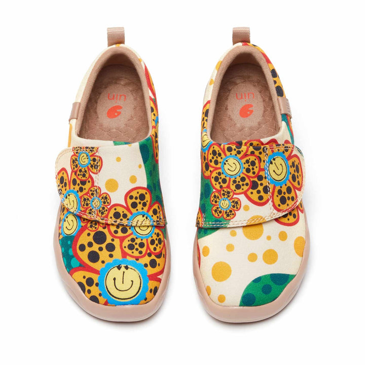 UIN Footwear Kids Magic Blossom Toledo I Kids Canvas loafers