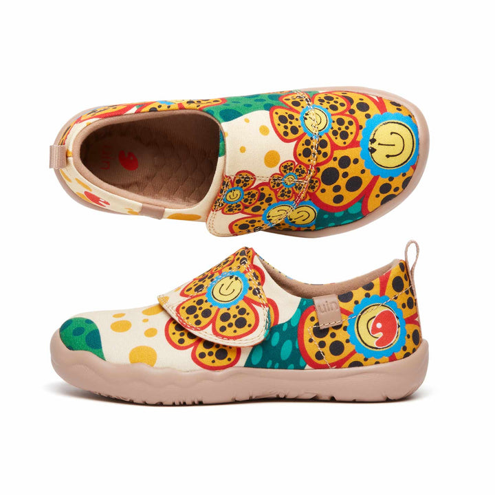 UIN Footwear Kids Magic Blossom Toledo I Kids Canvas loafers