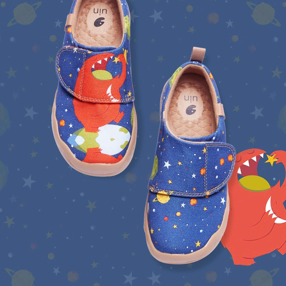 UIN Footwear Kids Monster Planet Kids Canvas loafers