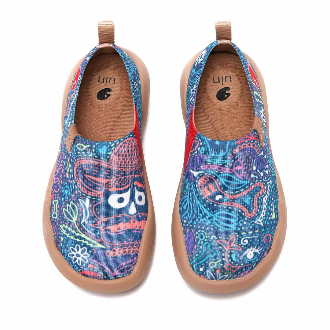 UIN Footwear Kids Mundo de los muertos Kids Canvas loafers