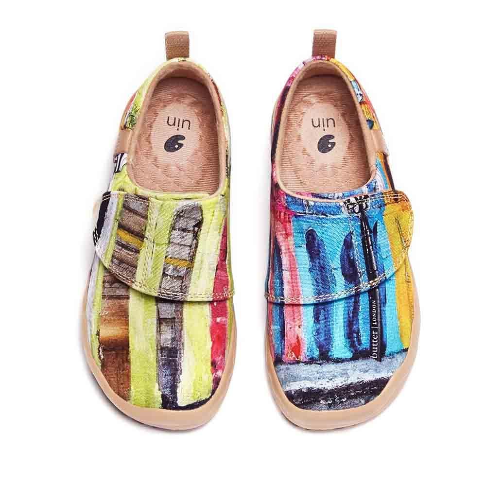 UIN Footwear Kids Old Havana Kids Canvas loafers