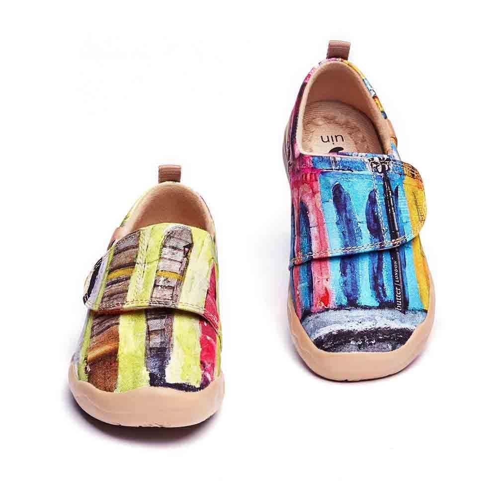 UIN Footwear Kids Old Havana Kids Canvas loafers