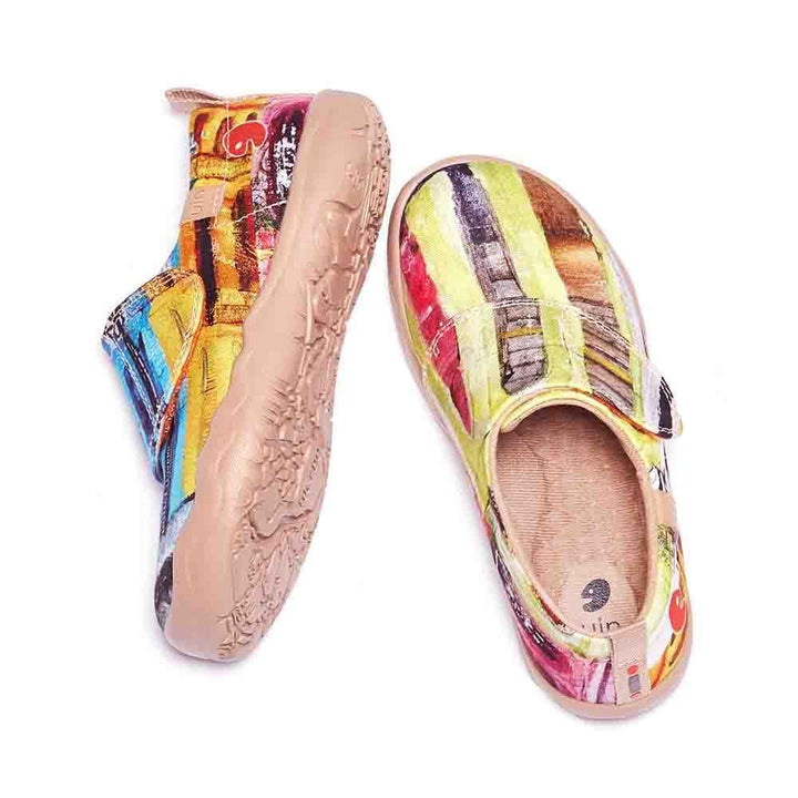 UIN Footwear Kids Old Havana Kids Canvas loafers