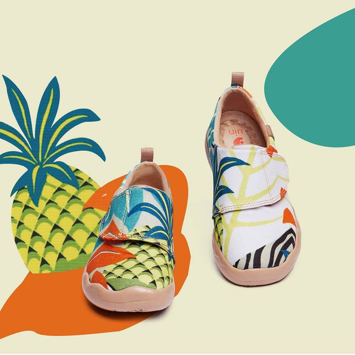 UIN Footwear Kids Pineapple Kids Canvas loafers