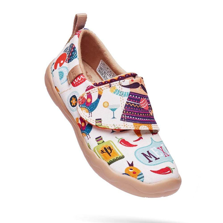 UIN Footwear Kids Play in Mexico Kids Canvas loafers