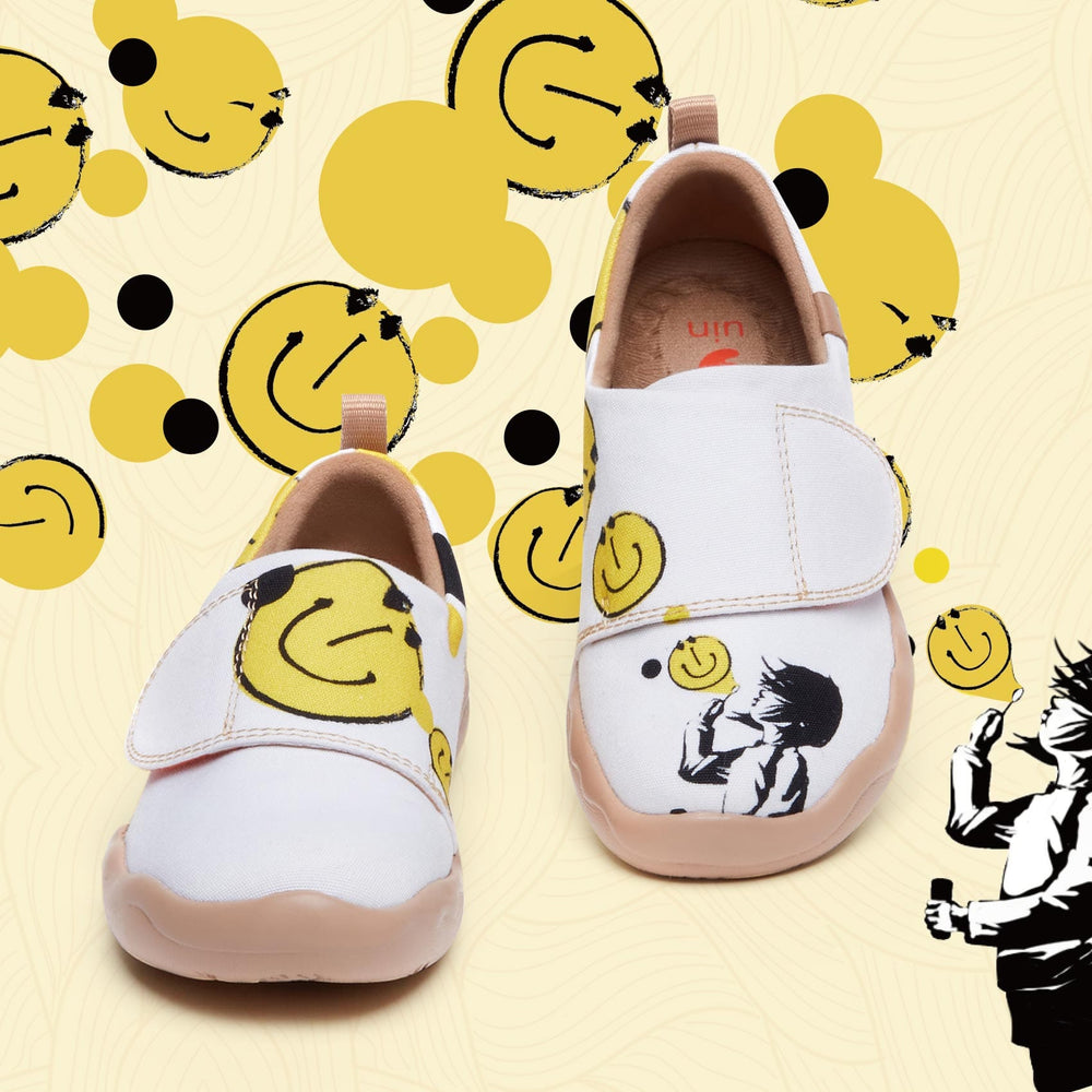 UIN Footwear Kids Popping Hapiness Toledo I Kids Canvas loafers