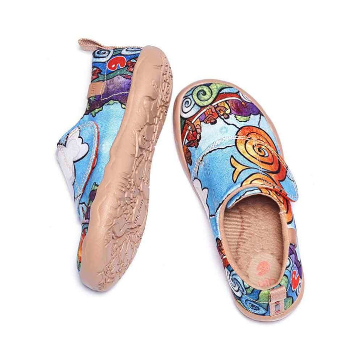 UIN Footwear Kids Ride the Wave Kids Canvas loafers